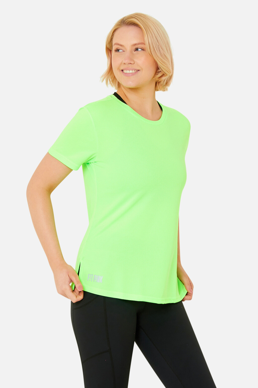 Lightweight Sports T-Shirt in Lime