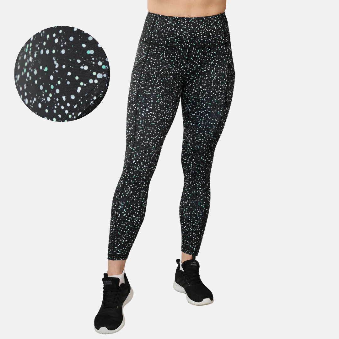 Elevate Gym Leggings - Green Spot