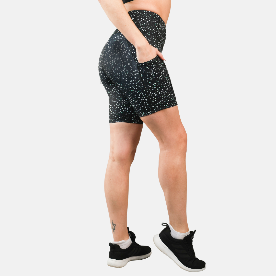 Elevate 8” Gym Shorts - Green Spot