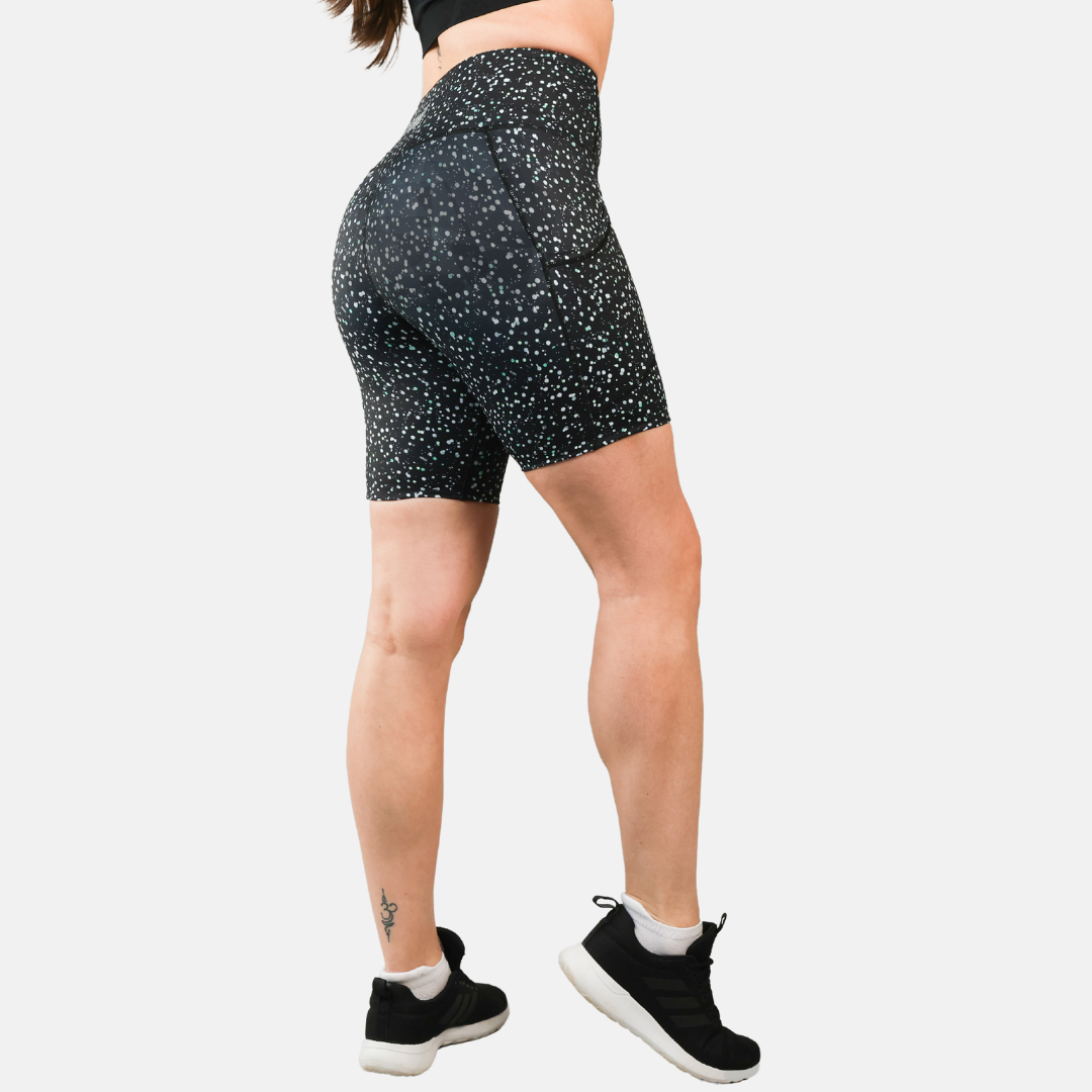 Elevate 8” Gym Shorts - Green Spot