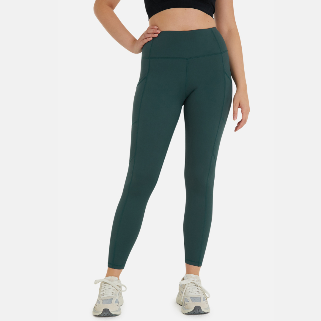 Elevate Gym Leggings - Forest Green