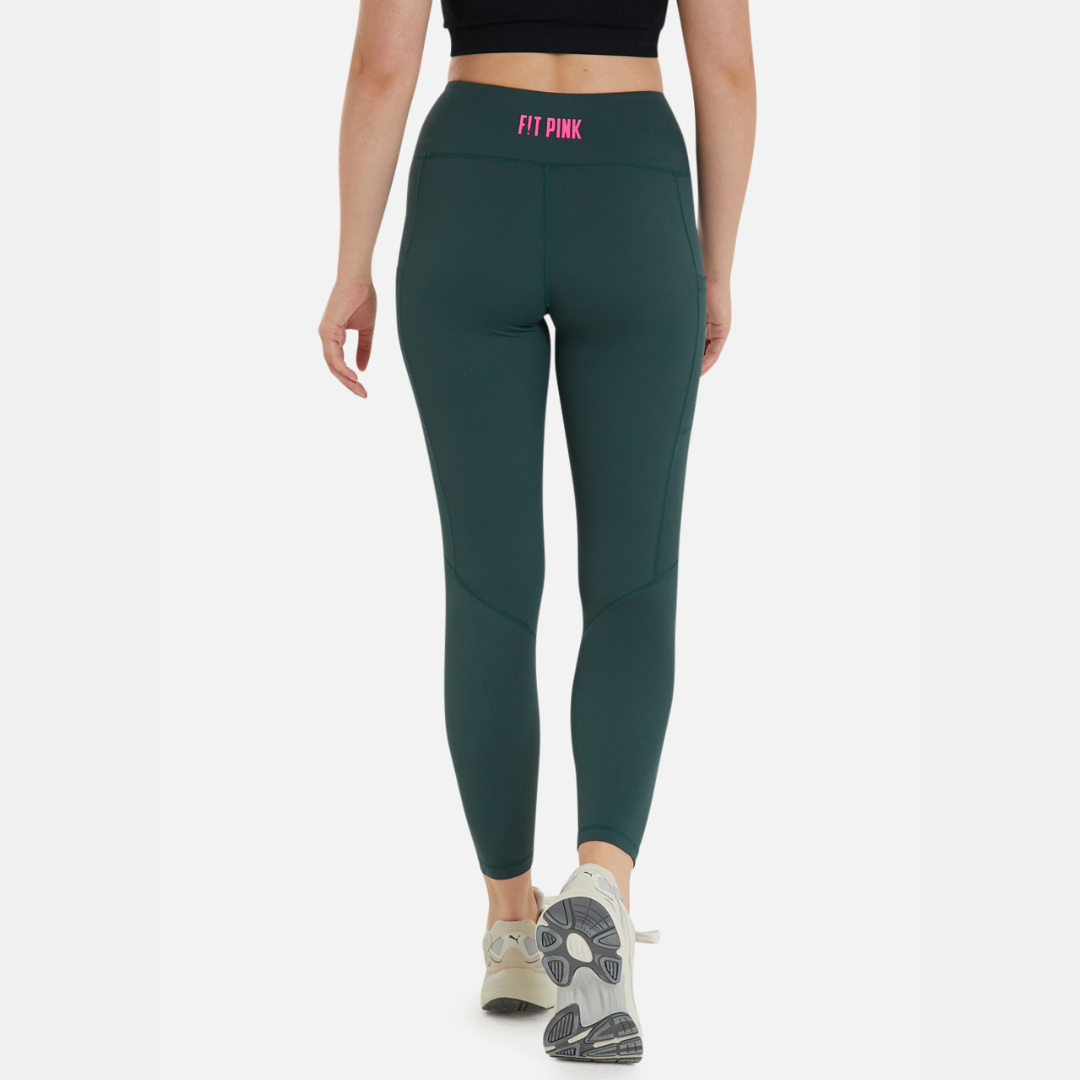 Elevate Gym Leggings - Forest Green
