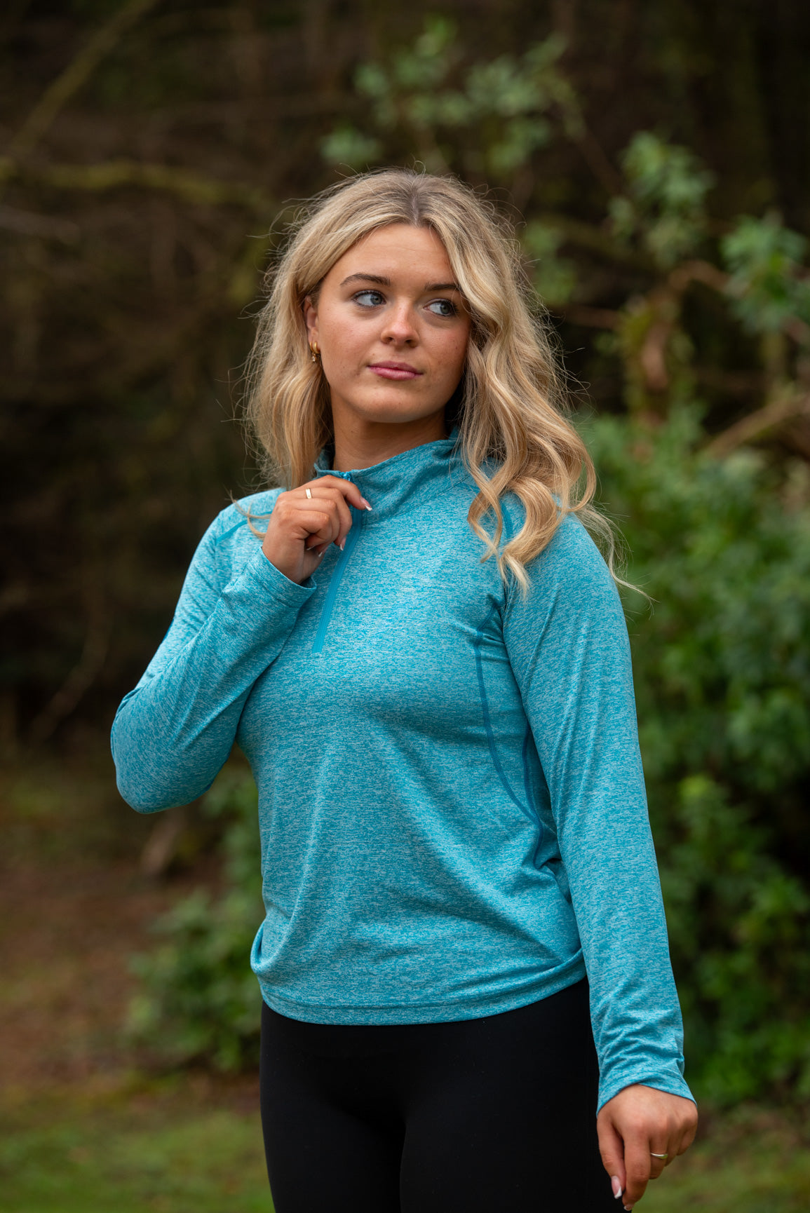 Vitality Half-Zip - Aqua