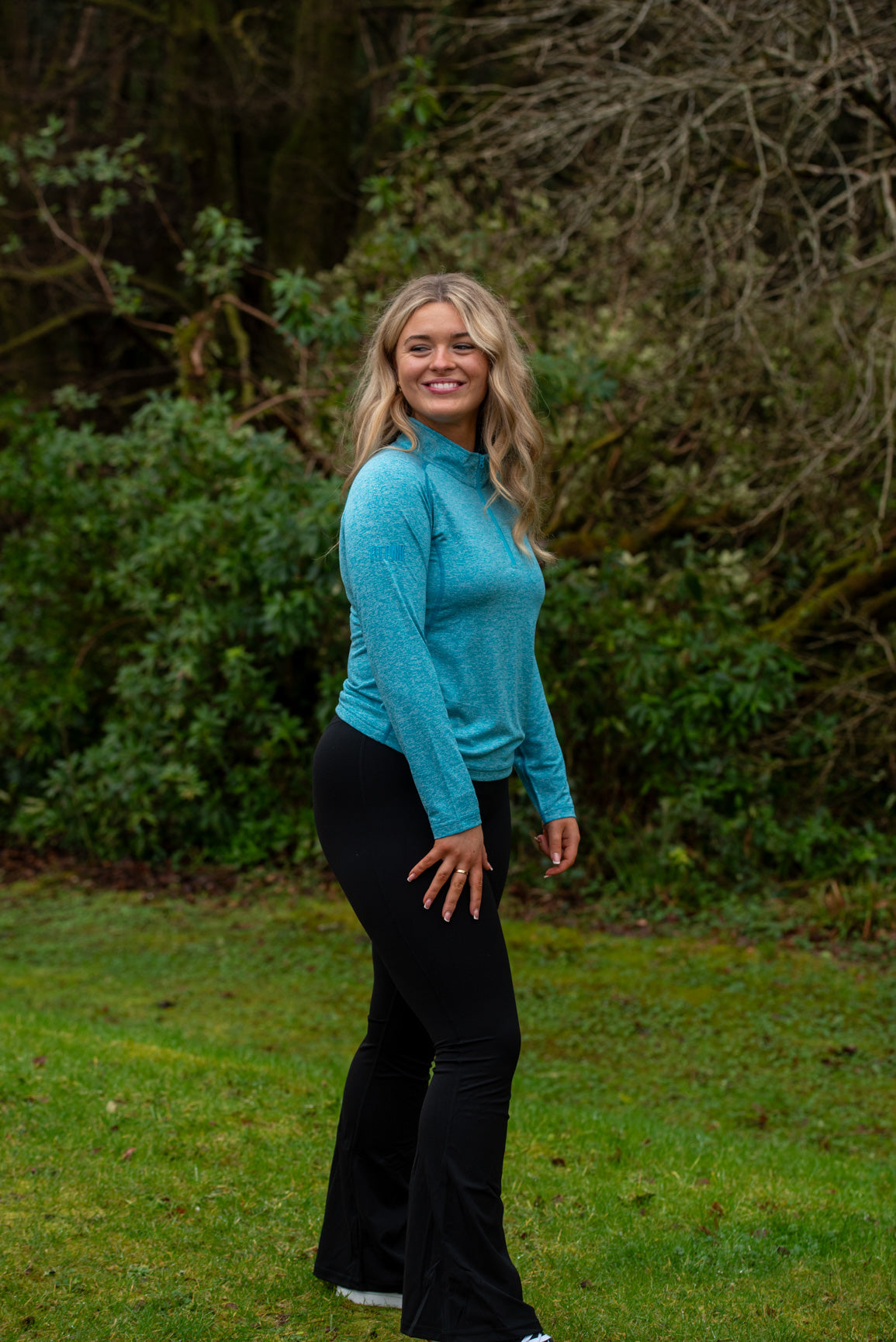 Vitality Half-Zip - Aqua