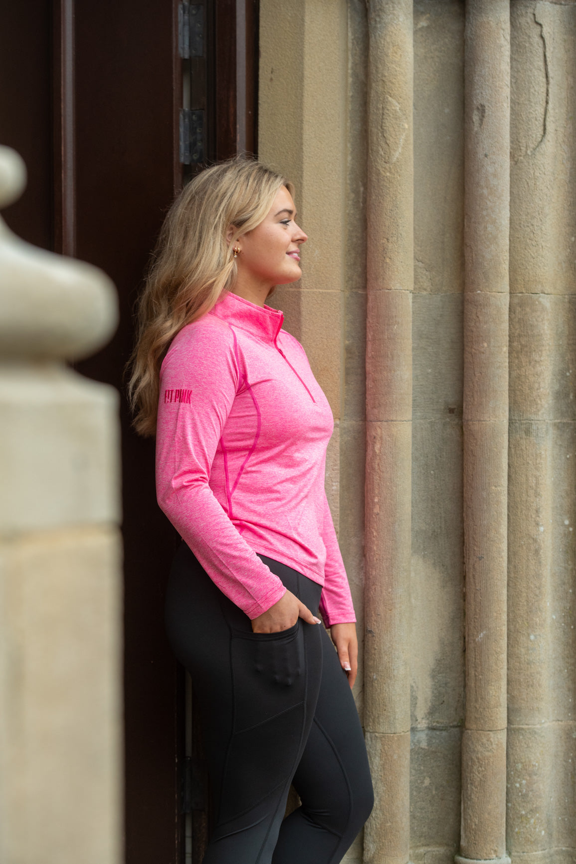 Vitality Half-Zip - Pink