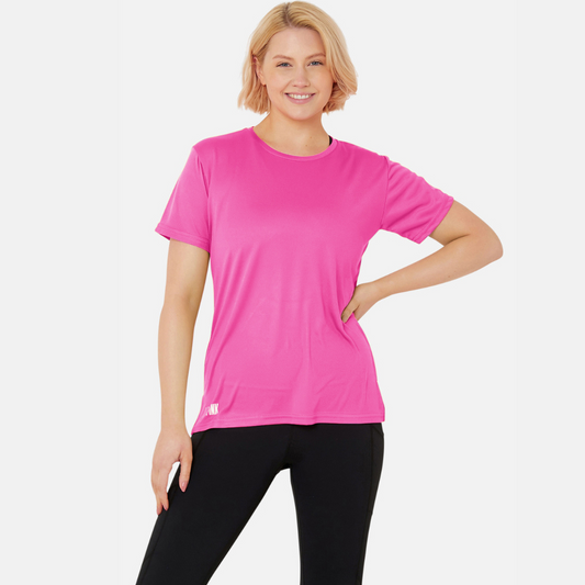 Lightweight Sports T-Shirt in Candy Pink