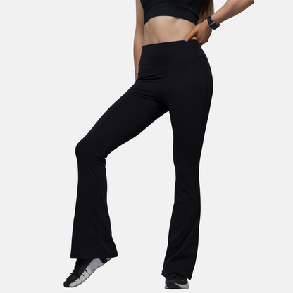 High Waisted Flared Leggings