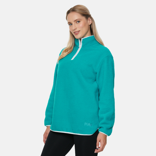 FP Fleece - Teal & White