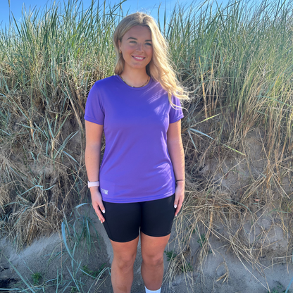 Lightweight Sports T-Shirt Purple