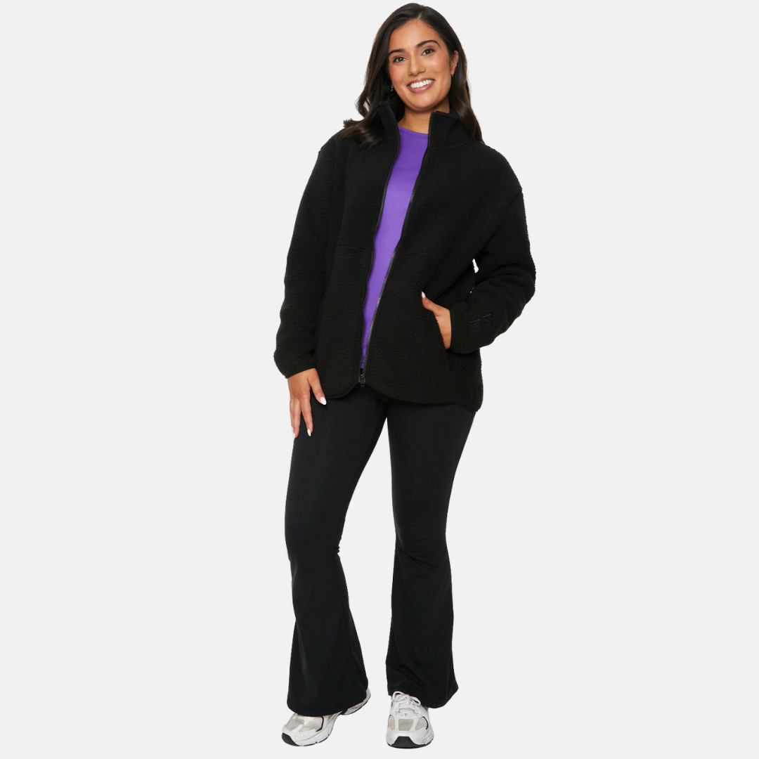 Polar Fleece Jacket -Black