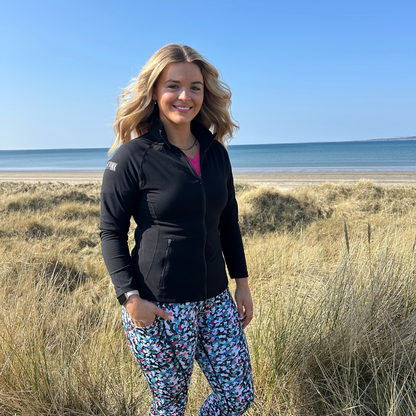 FitPink Luxe Jacket- Black