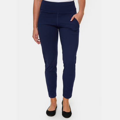 Slim Leg Pant - Navy