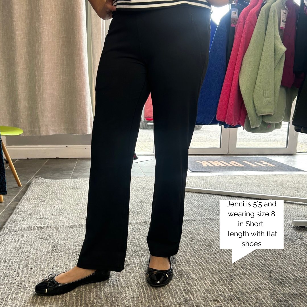 Straight Leg Pant Black