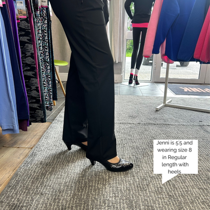 Straight Leg Pant Black