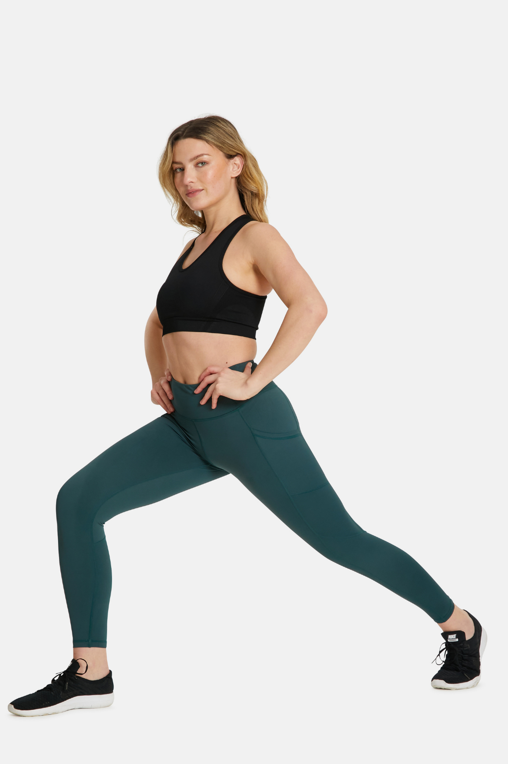 Elevate Gym Leggings Forest Green
