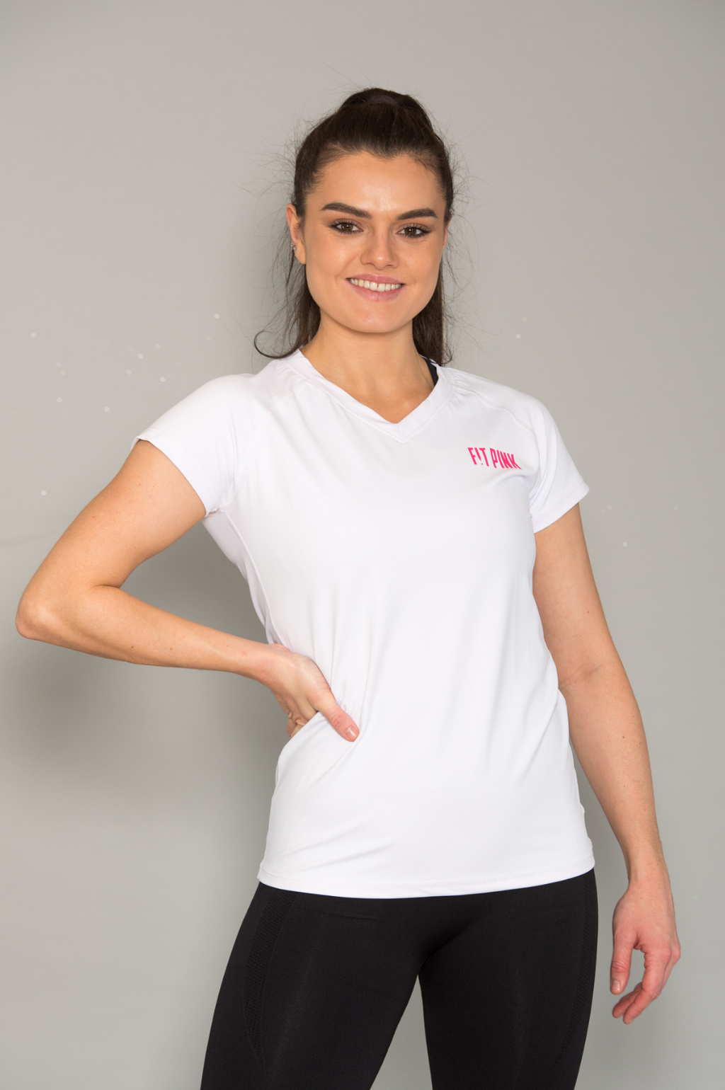 FitPink Active T-Shirt White
