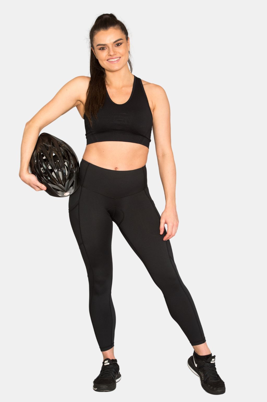 Seamless Compression Leggings V2 in Charcoal - Extra Firm